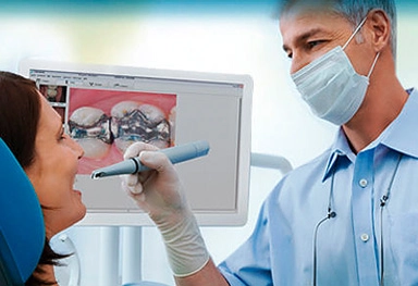 Dentista en Tudela camara intraoral digital