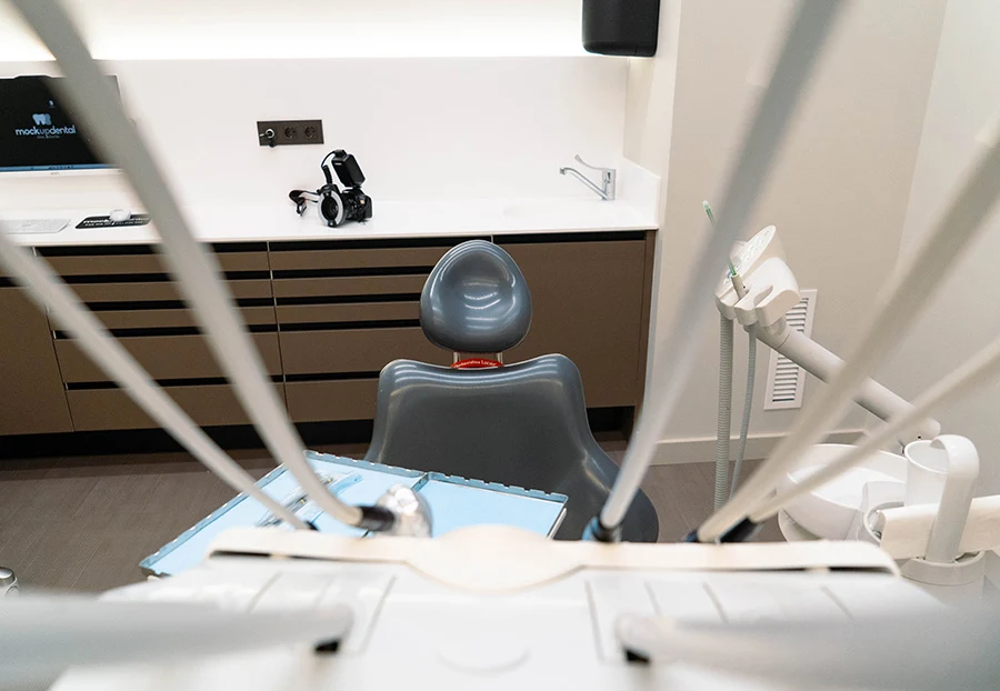 clinica dental tudela mockup dental gabinete silla